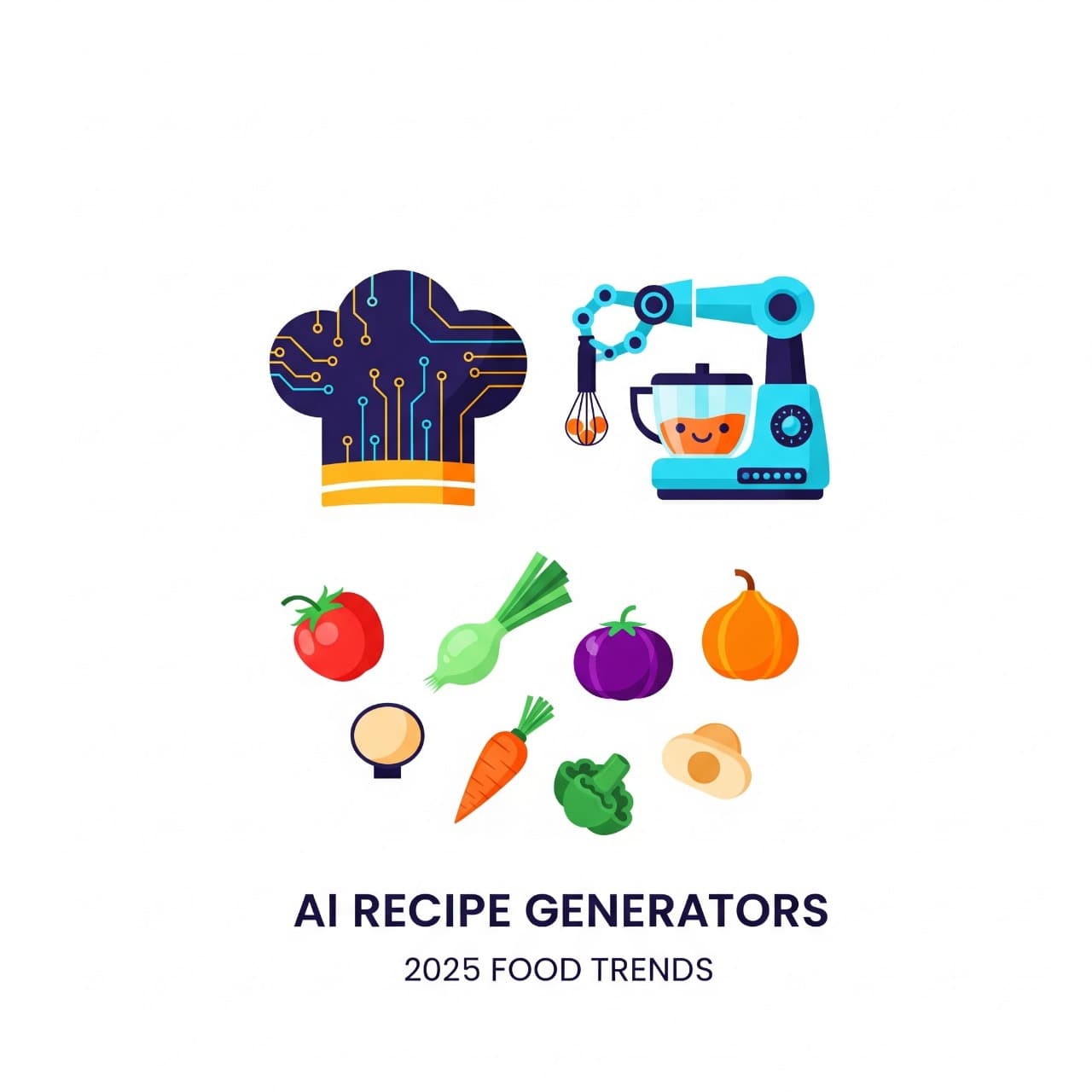 Top 20 AI Recipe Generators and Food Trends of 2025